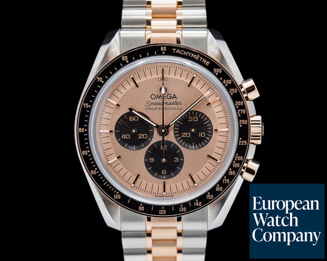 Image of Omega Speedmaster Professional Sedna Gold Two Tone NEW MODEL 2024