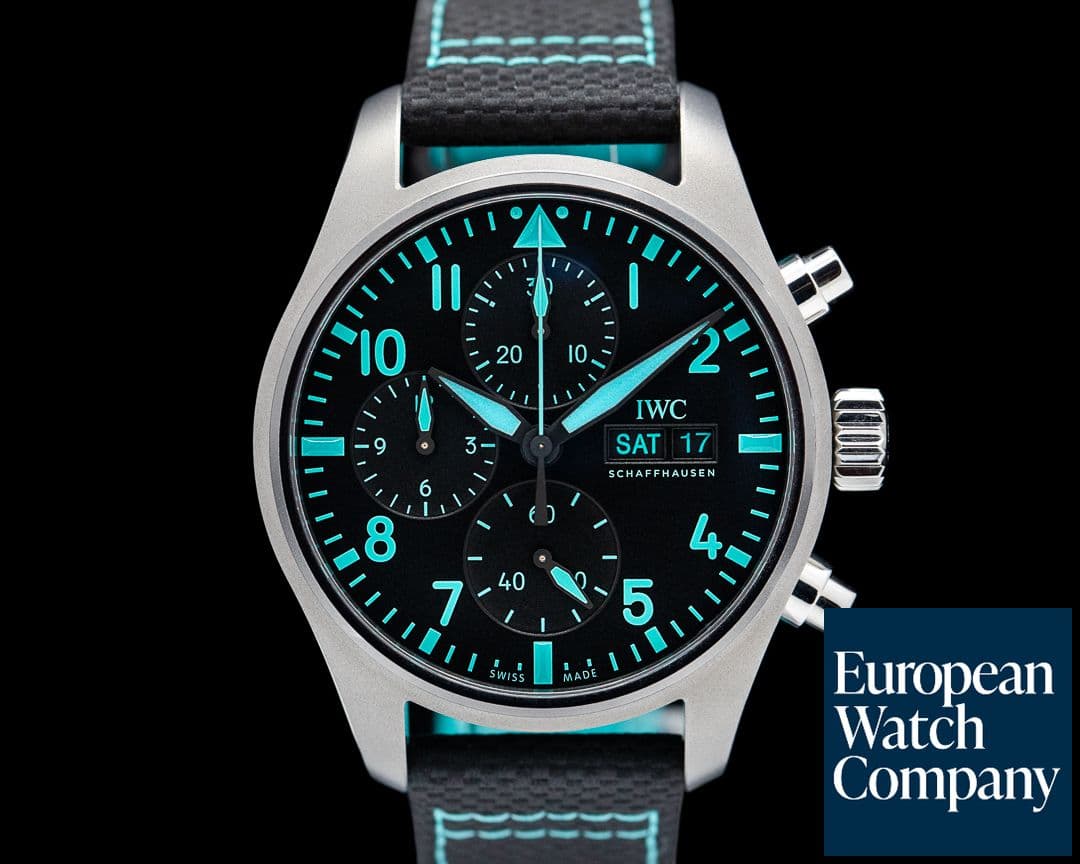 Image of IWC Pilots Watch Chronograph "Mercedes-AMG Petronas Formula One Team" 2023
