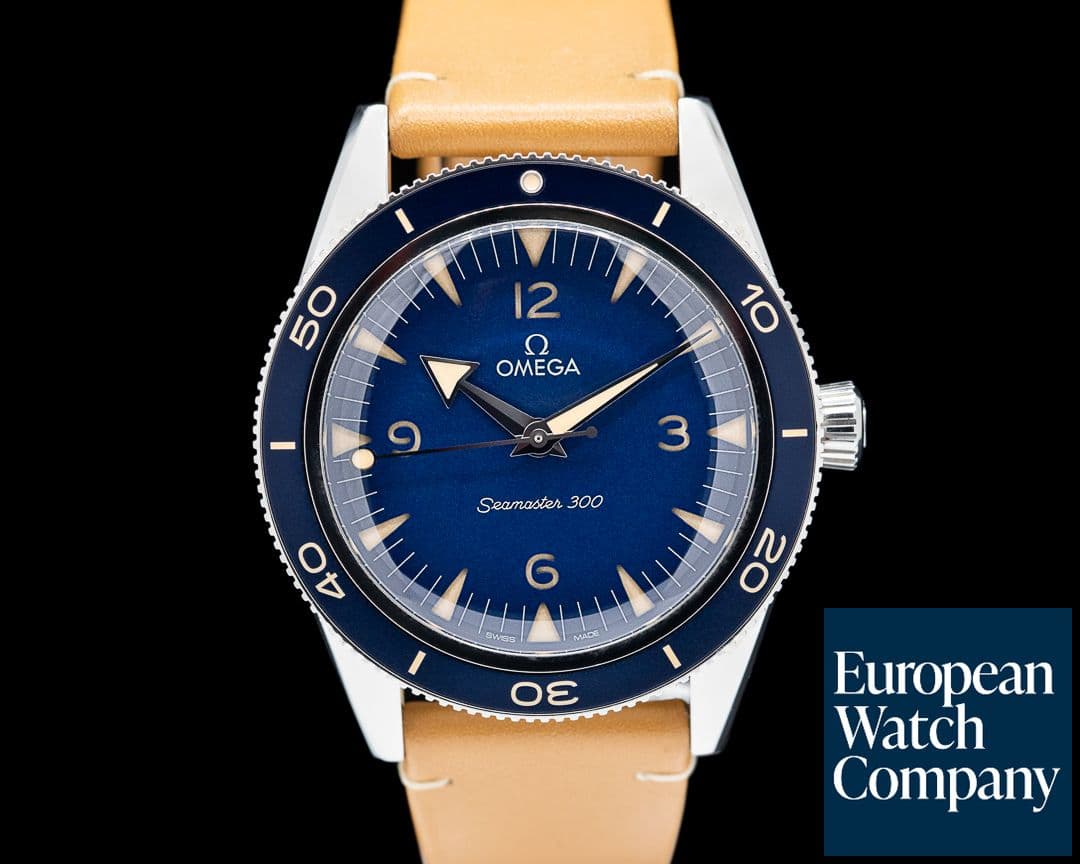 Image of Omega Omega SeaMaster 300M Blue Dial Blue Bezel Co-Axial 41MM