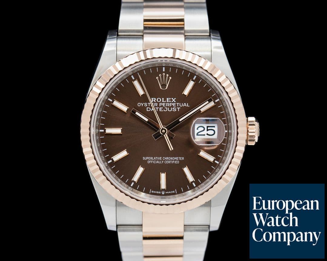Image of Rolex Datejust SS / Everose Gold Chocolate Dial 2024