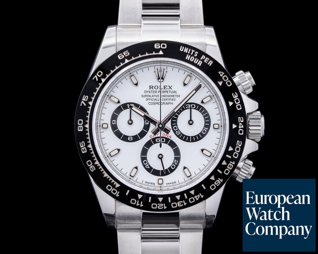 Image of Rolex Daytona 116500LN Ceramic Bezel / White Dial SS