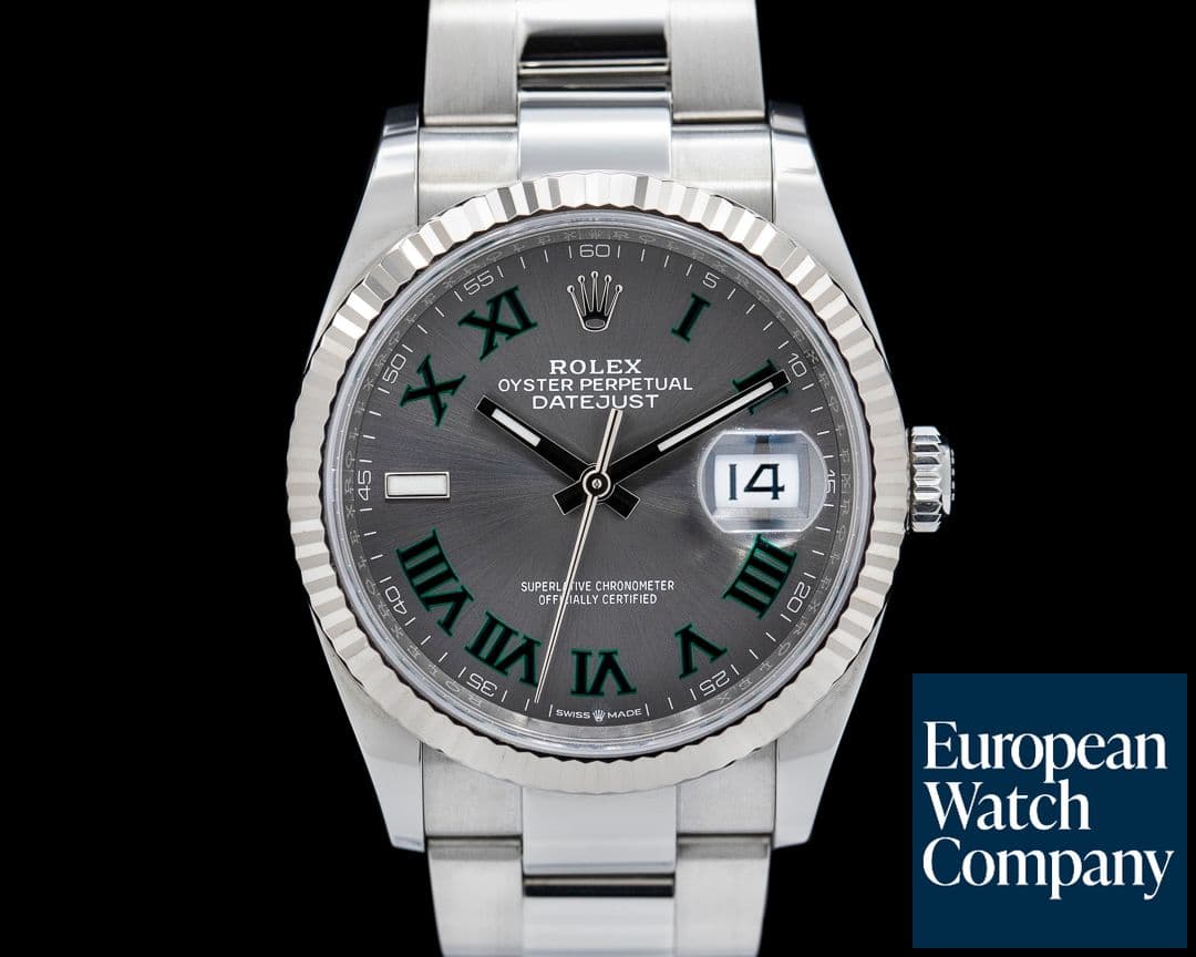 Image of Rolex Datejust Rhodium "Wimbledon" Dial Oyster 2024