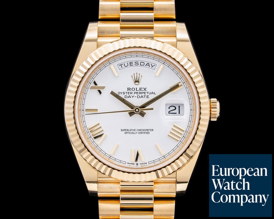 Image of Rolex Day Date 228238 Presidential 18k Yellow Gold