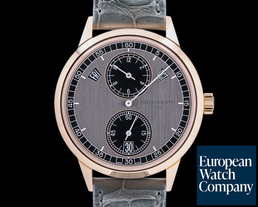 Image of Patek Philippe Annual Calendar 5235R Regulator 18K Rose Gold