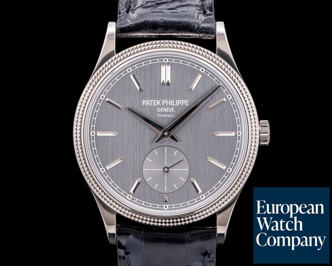 Image of Patek Philippe Calatrava Manual Wind 39MM 6119G "TIFFANY & CO"