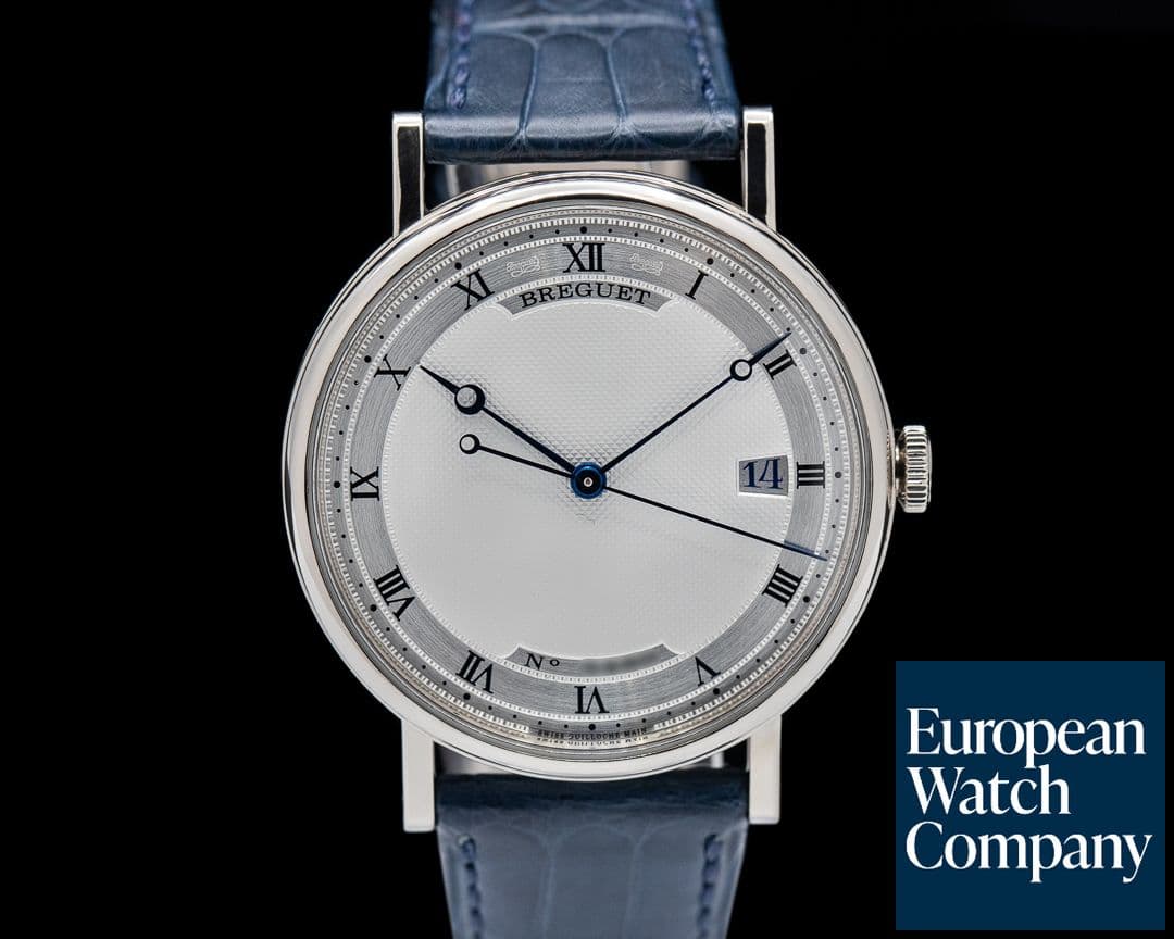 Image of Breguet Classique Guilloche Dial 18K White Gold