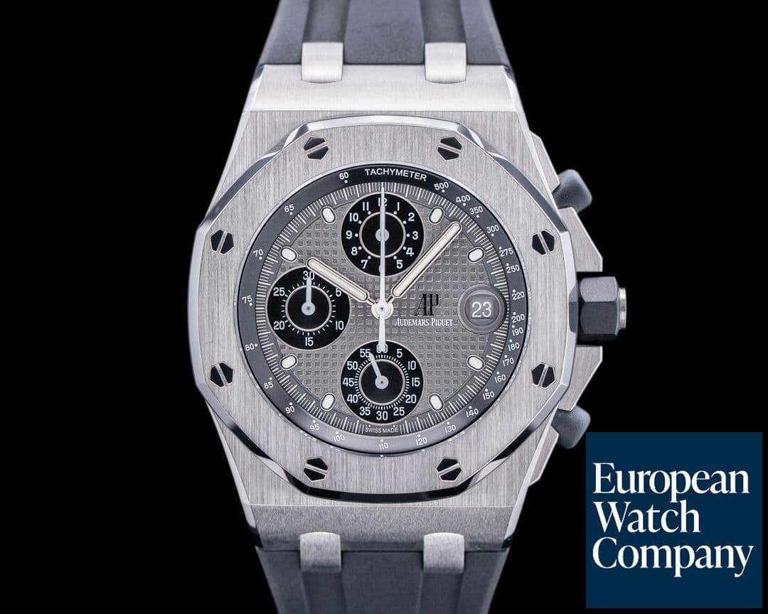 Image of Audemars Piguet Royal Oak Offshore 26238TI Grey Dial 42mm Titanium