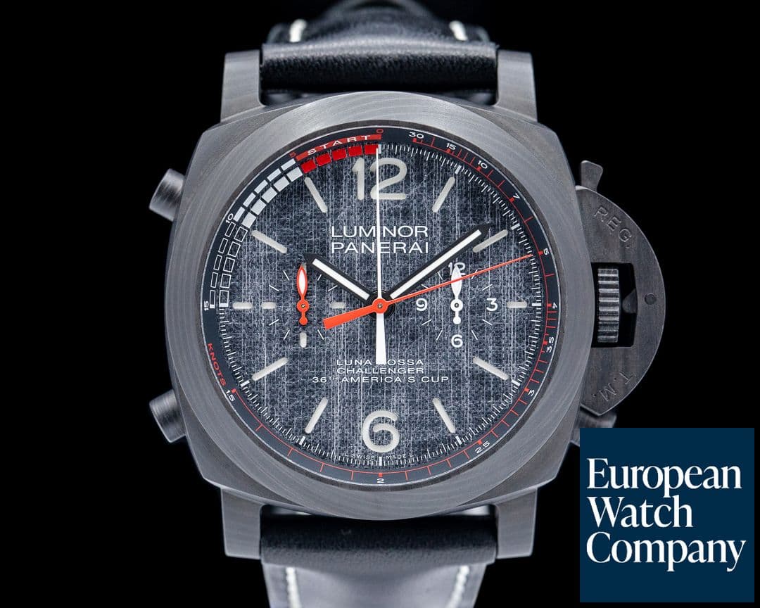 Image of Panerai Luminor 1950 47 Regatta Carbotech / Luna Rossa