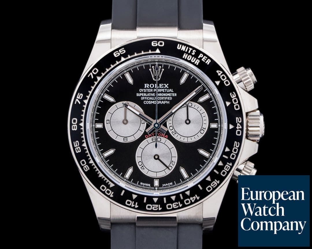 Image of Rolex Daytona 126519 18K White Gold Ceramic Oysterflex Black