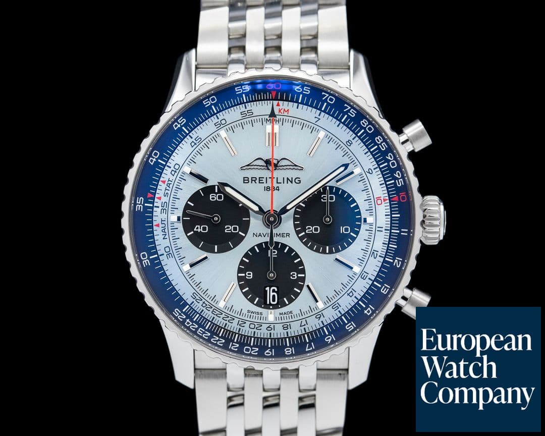 Image of Breitling Navitimer B01 Chronograph 43 Blue Dial
