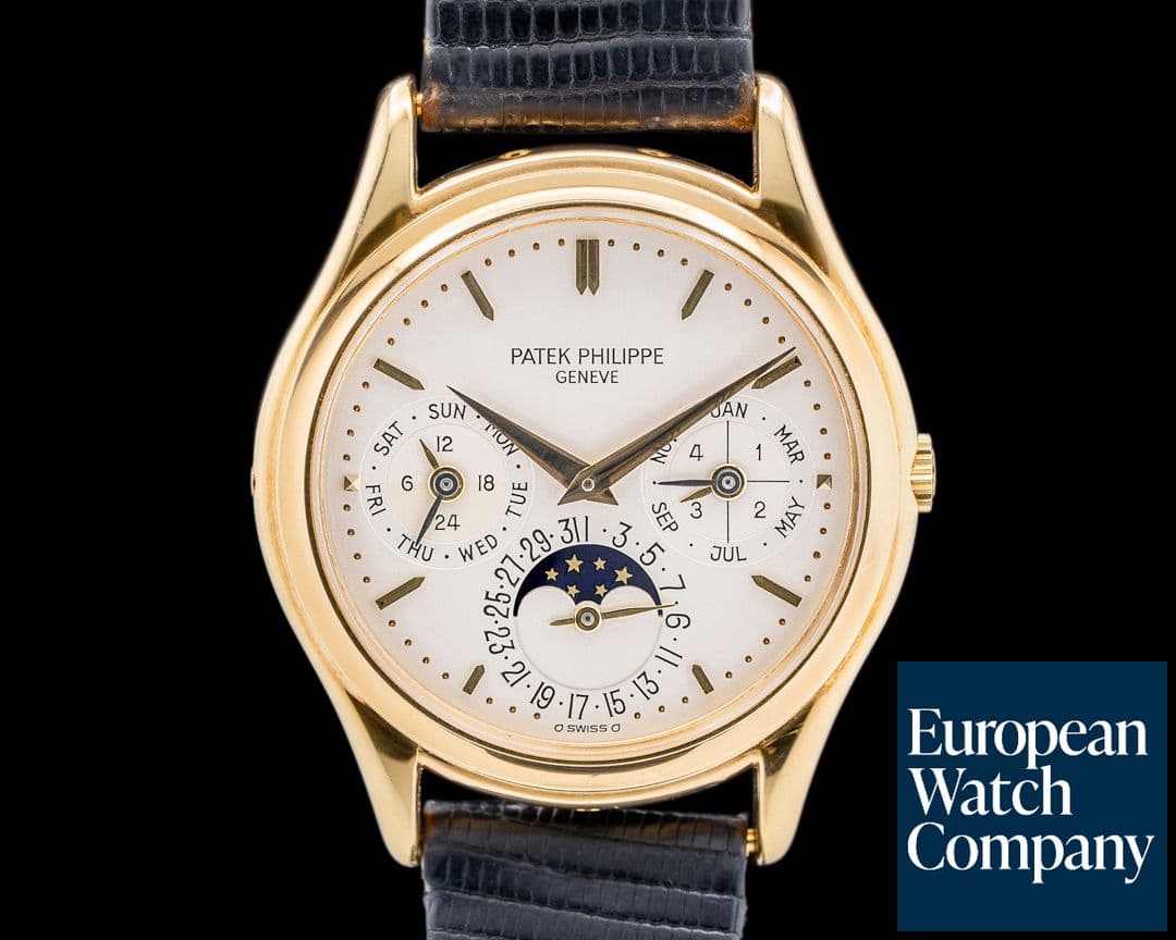 Image of Patek Philippe Perpetual Calendar 3941J 18K Yellow Gold / Display Back