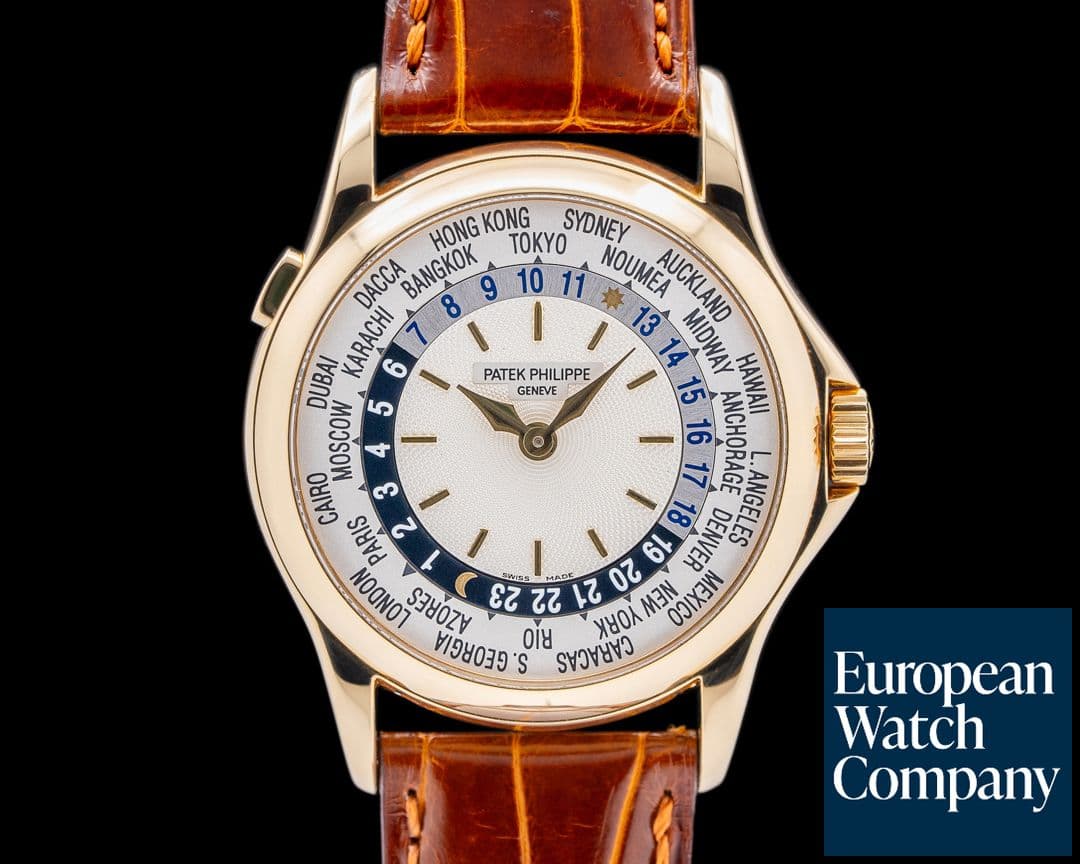 Image of Patek Philippe World Time 5110J 18K Yellow Gold