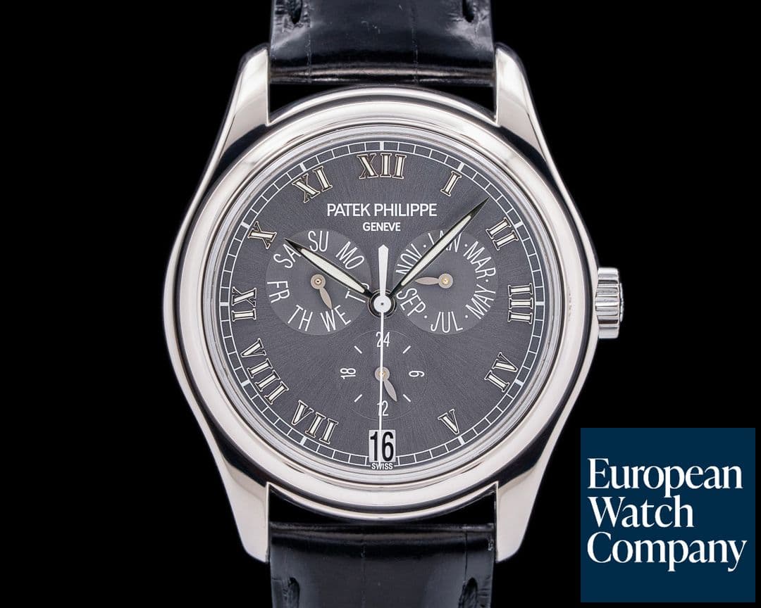 Image of Patek Philippe Annual Calendar 5035G 18K White Gold Grey Dial RARE