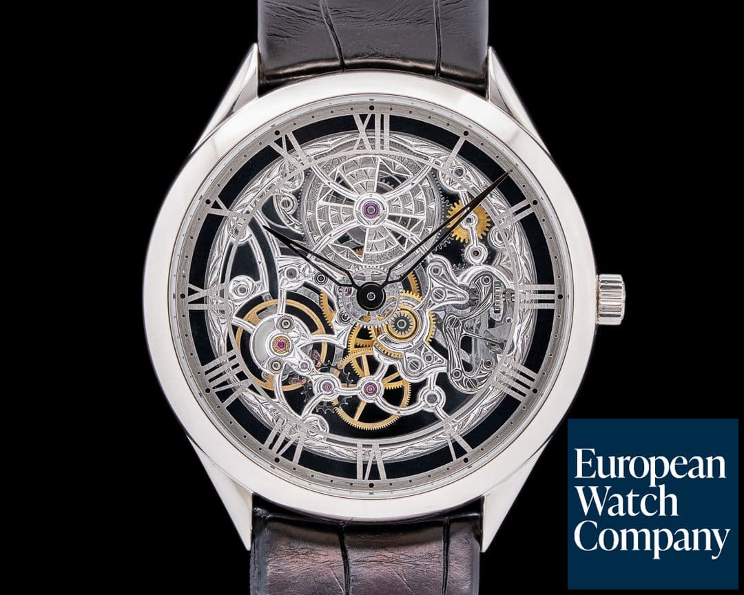 Image of Vacheron Constantin Metiers D'art Mecaniques Ajourees 18K White Gold 40MM