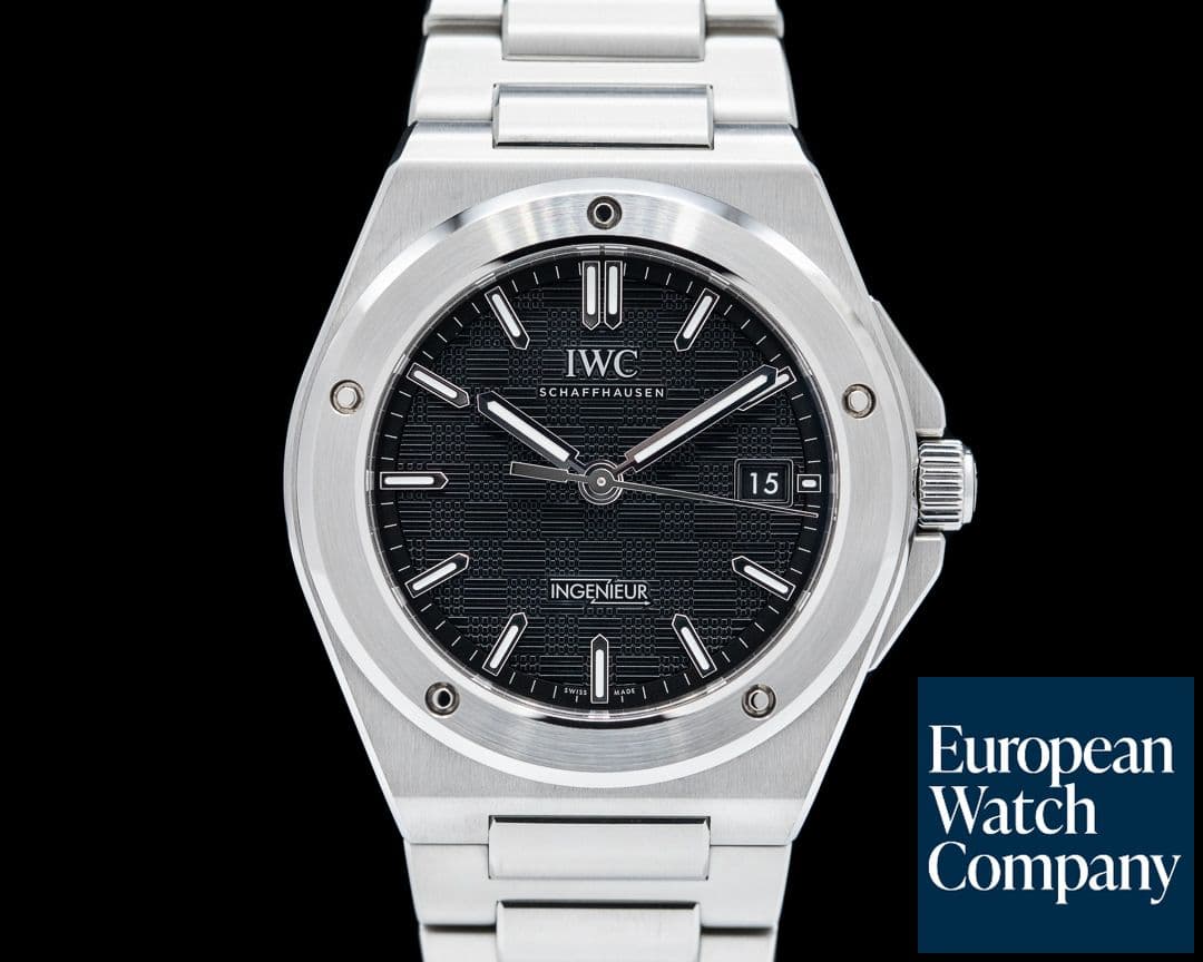 Image of IWC Ingenieur Automatic 40 Black Dial