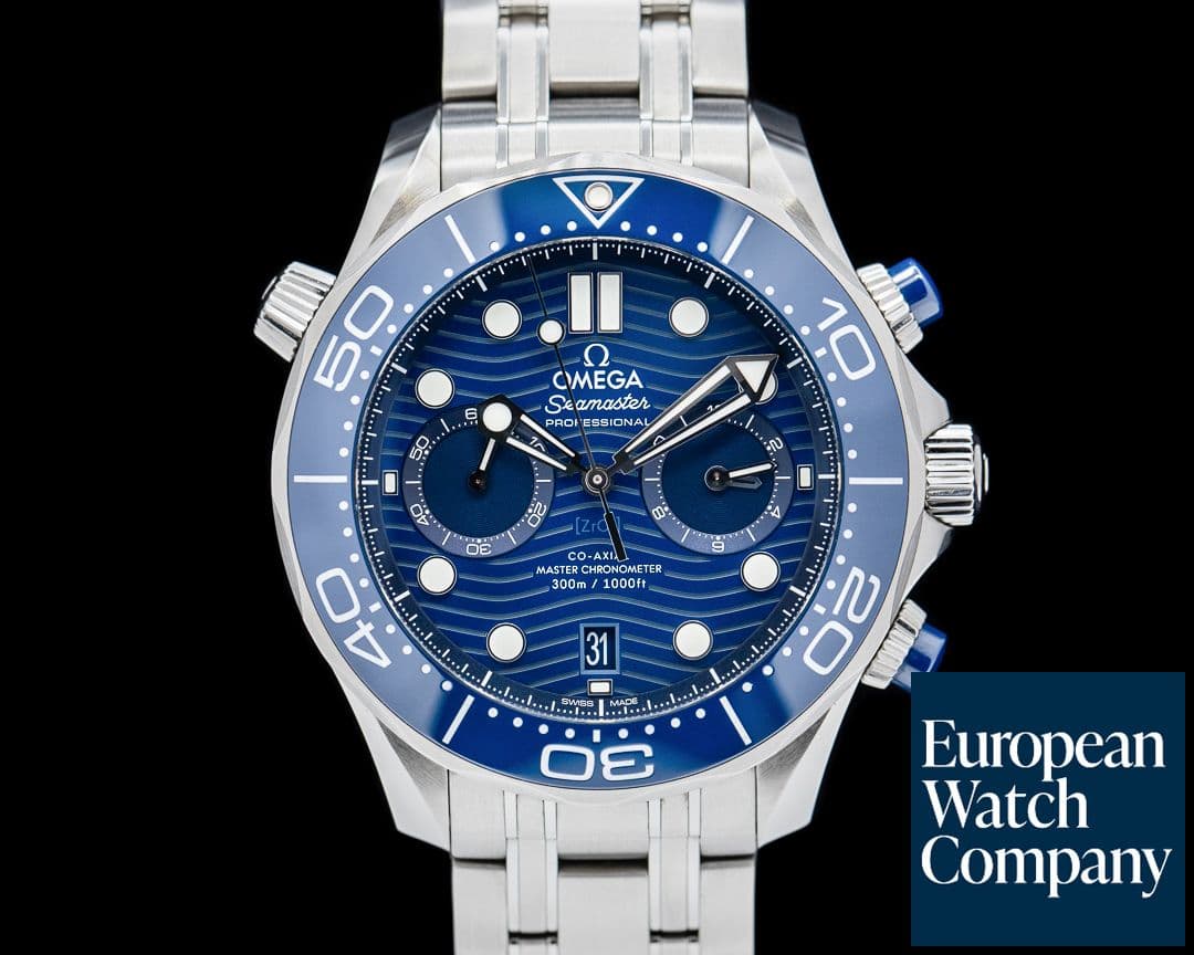 Image of Omega Seamaster Diver 300 Chronograph SS 44MM