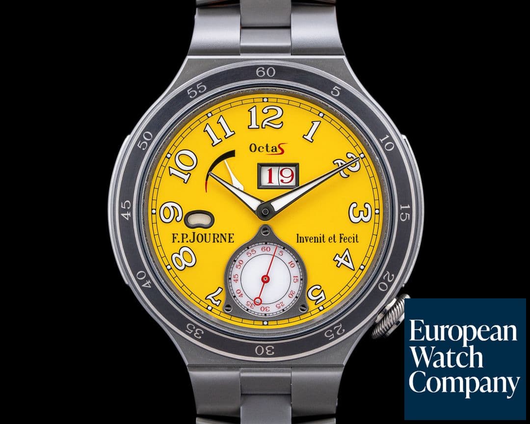 Image of F. P. Journe Octa Sport ARS Titanium Yellow Dial