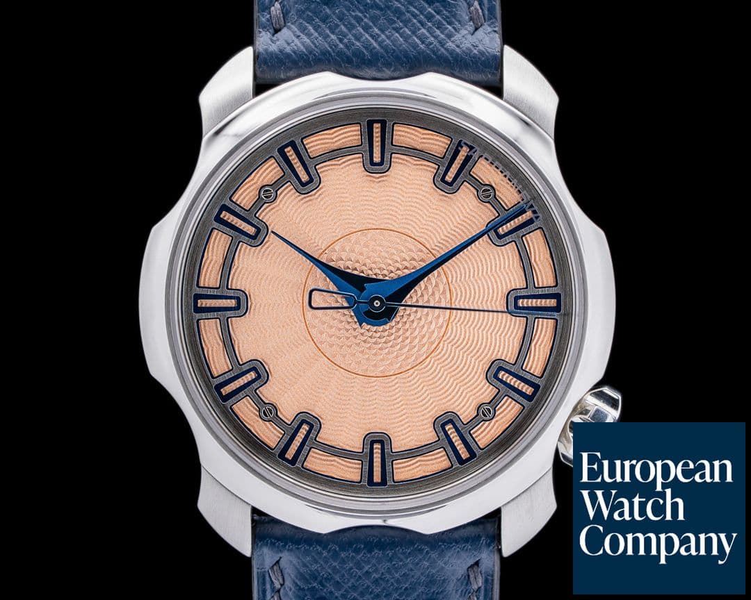 Image of Sarpaneva K1 Guilloche Salmon SS 41MM
