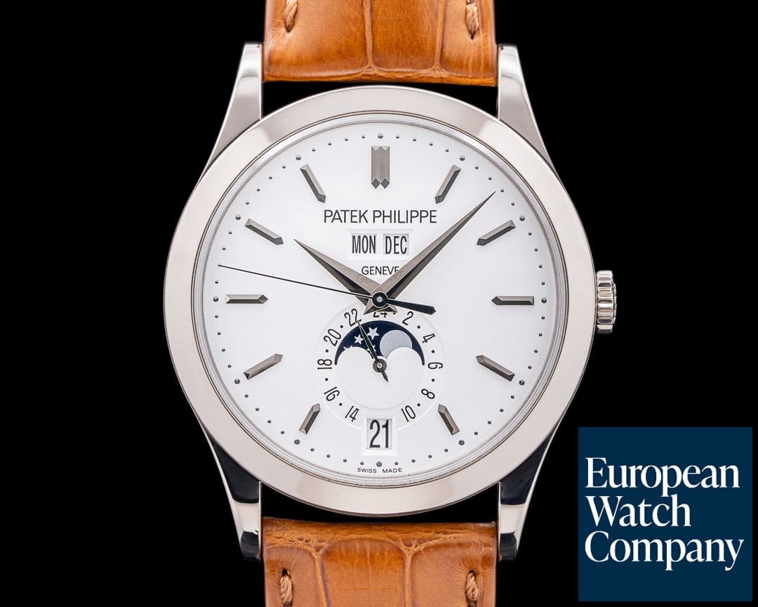 Image of Patek Philippe Annual Calendar 5396G 18k White Gold Silver Dial