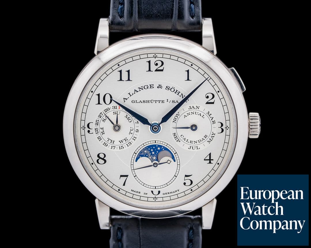 Image of A. Lange and Sohne 1815 238.026 Annual Calendar 18k White Gold