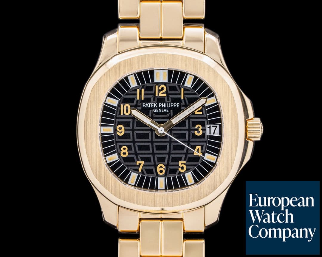 Image of Patek Philippe Aquanaut Jumbo 5065J 18K Yellow Gold / 18K Bracelet