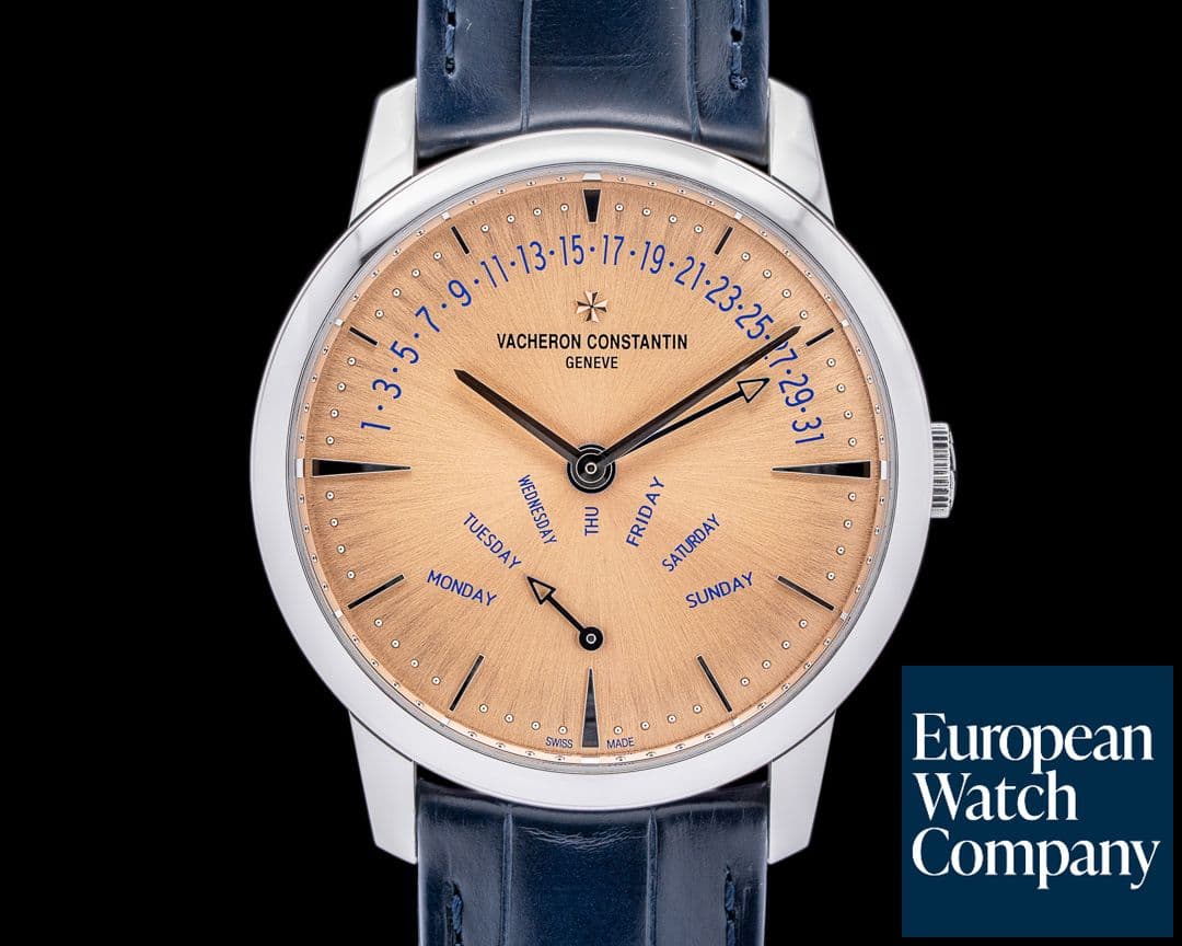 Image of Vacheron Constantin Patrimony Retrograde Day-Date Platinum Boutique Exclusive 2024