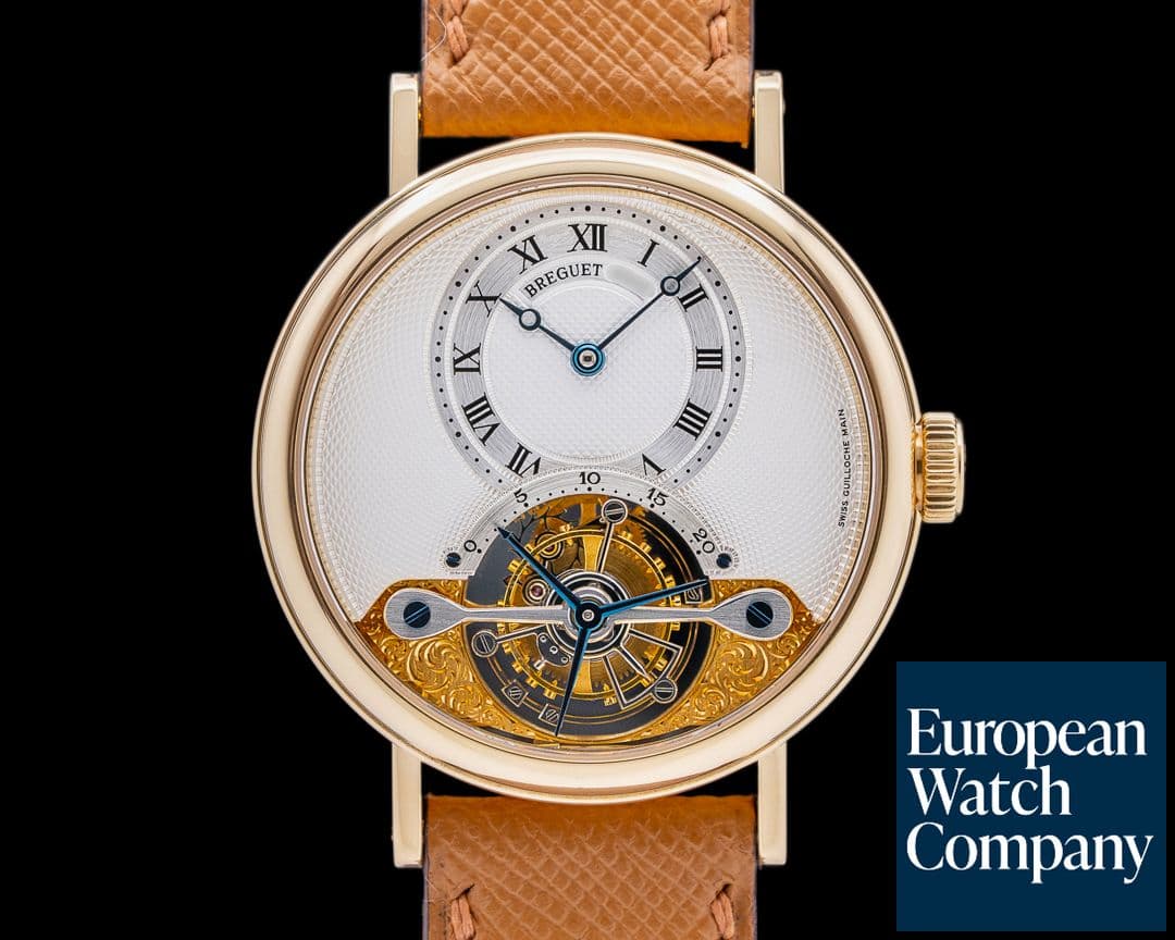 Image of Breguet Tourbillon 3357BA 18K Yellow Gold ENGRAVED