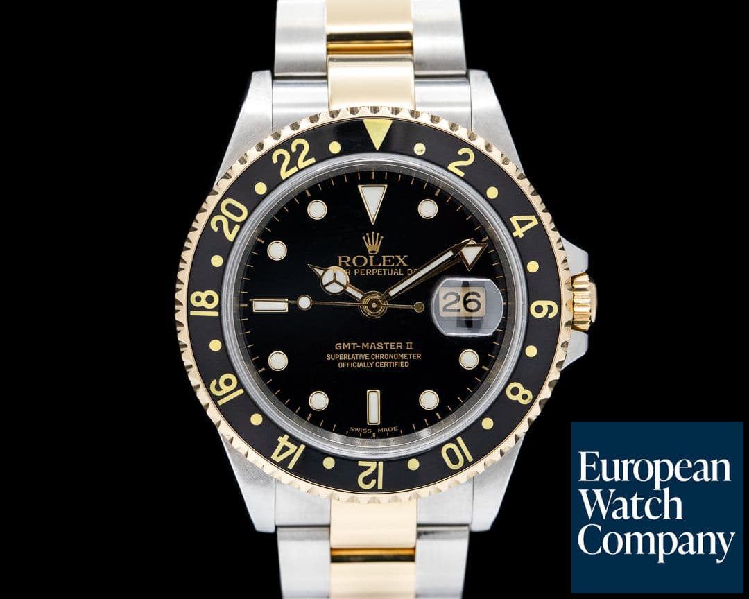Image of Rolex GMT Master II 18K / SS Full Set 2006