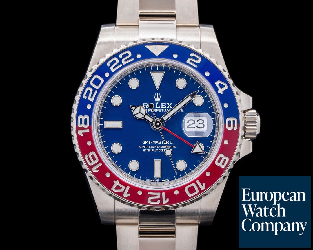 Image of Rolex GMT Master II 126719 Ceramic "Pepsi" 18K Blue Dial