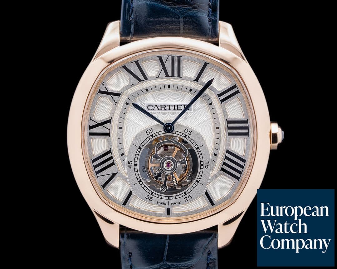 Image of Cartier Drive de Cartier Flying Tourbillon 18k RG / Deployant