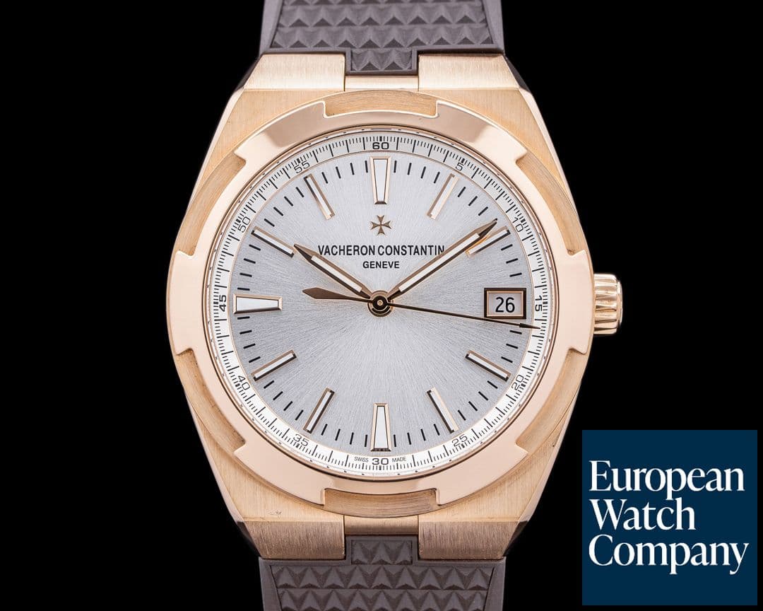 Image of Vacheron Constantin Overseas 4500v Automatic 41mm Silver Dial Rose Gold