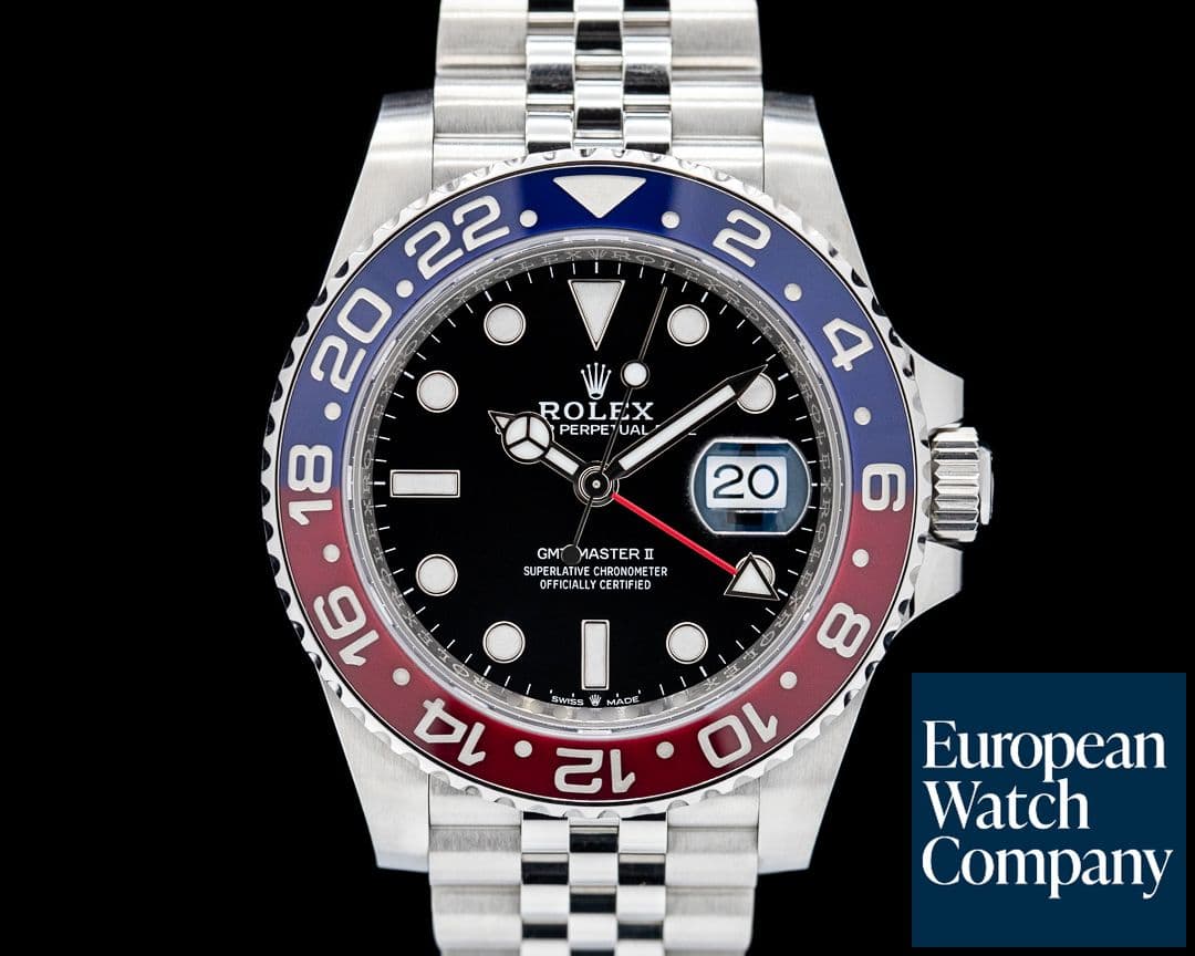 Image of Rolex GMT Master II Ceramic 126710 "Pepsi" SS Jubilee