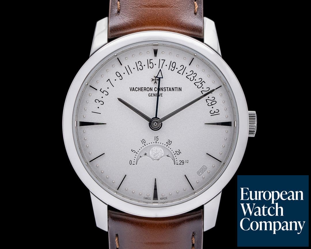 Image of Vacheron Constantin Patrimony Moonphase Retrograde Date Excellence Platinum LIMITED