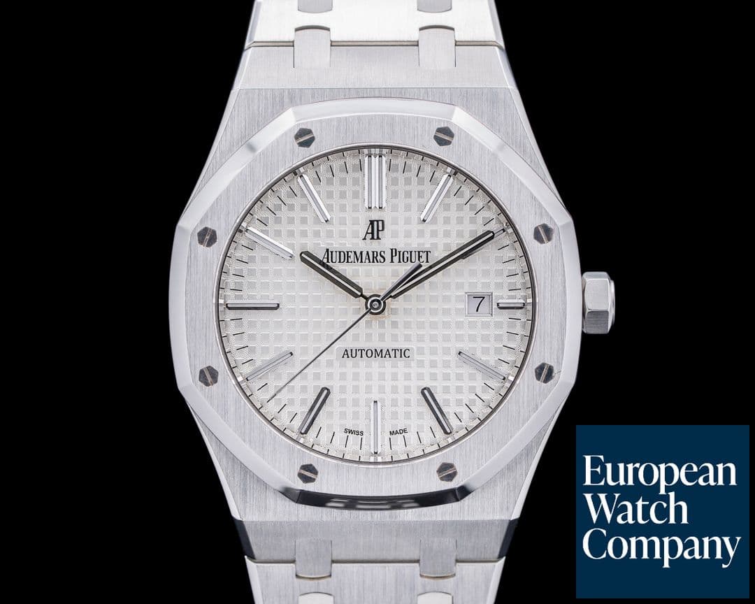 Image of Audemars Piguet Royal Oak 15400 Silver Dial SS