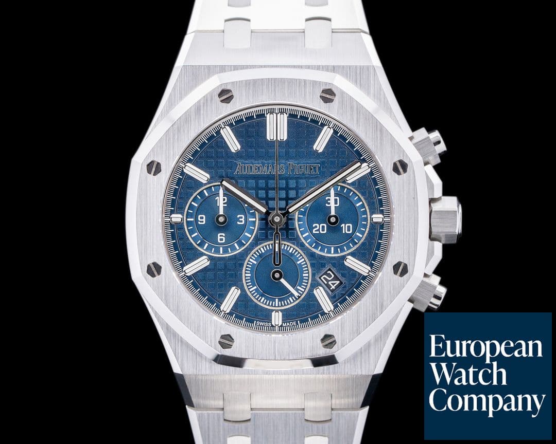 Image of Audemars Piguet Royal Oak 26715ST Chronograph Bleu Nuit Dial SS 38MM