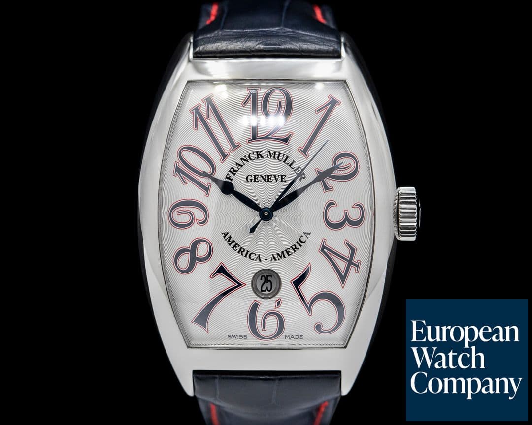 Image of Franck Muller Casablanca Cintree Curvex "America-America"