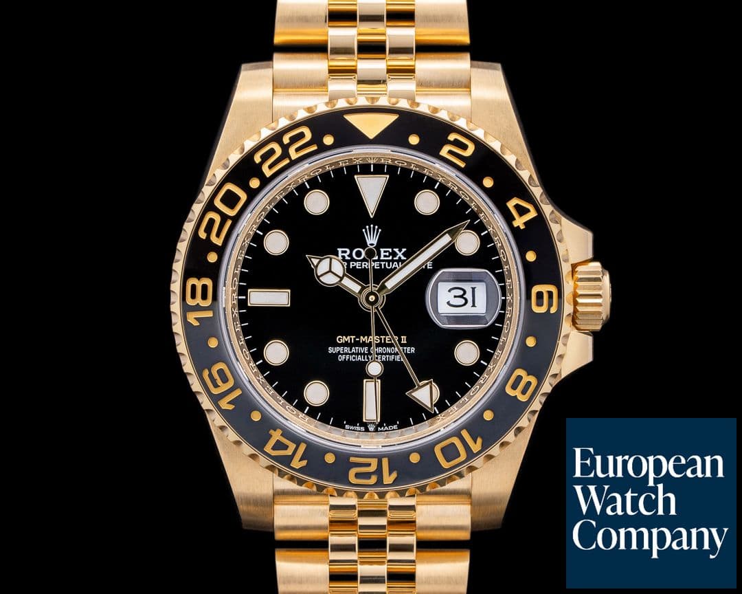 Image of Rolex GMT Master II 126718 18K Yellow Gold