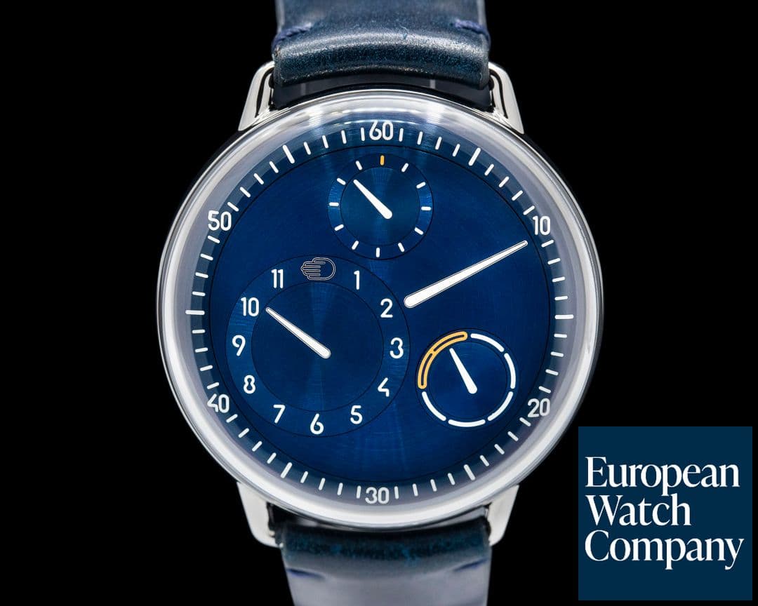 Image of Ressence Type 1 Round "Night Blue"