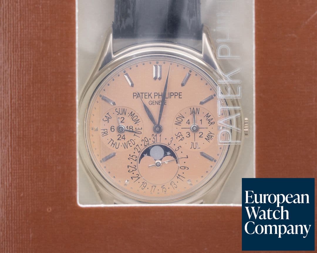 Image of Patek Philippe Perpetual Calendar 3940G-029 SALMON DIAL "Saatchi" DOUBLE SEALED
