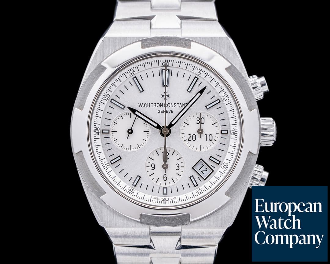 Image of Vacheron Constantin Overseas Chronograph 5500V Silver Dial SS / Bracelet