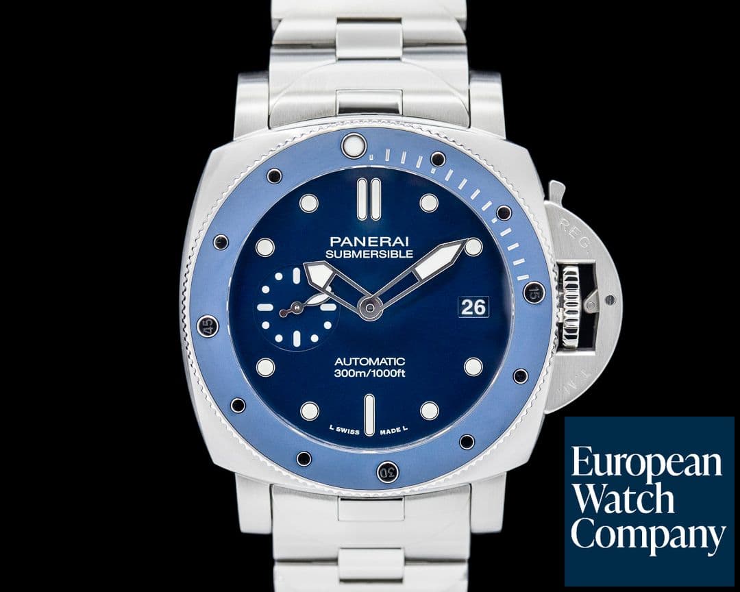 Image of Panerai Submersible Blue Notte 42mm