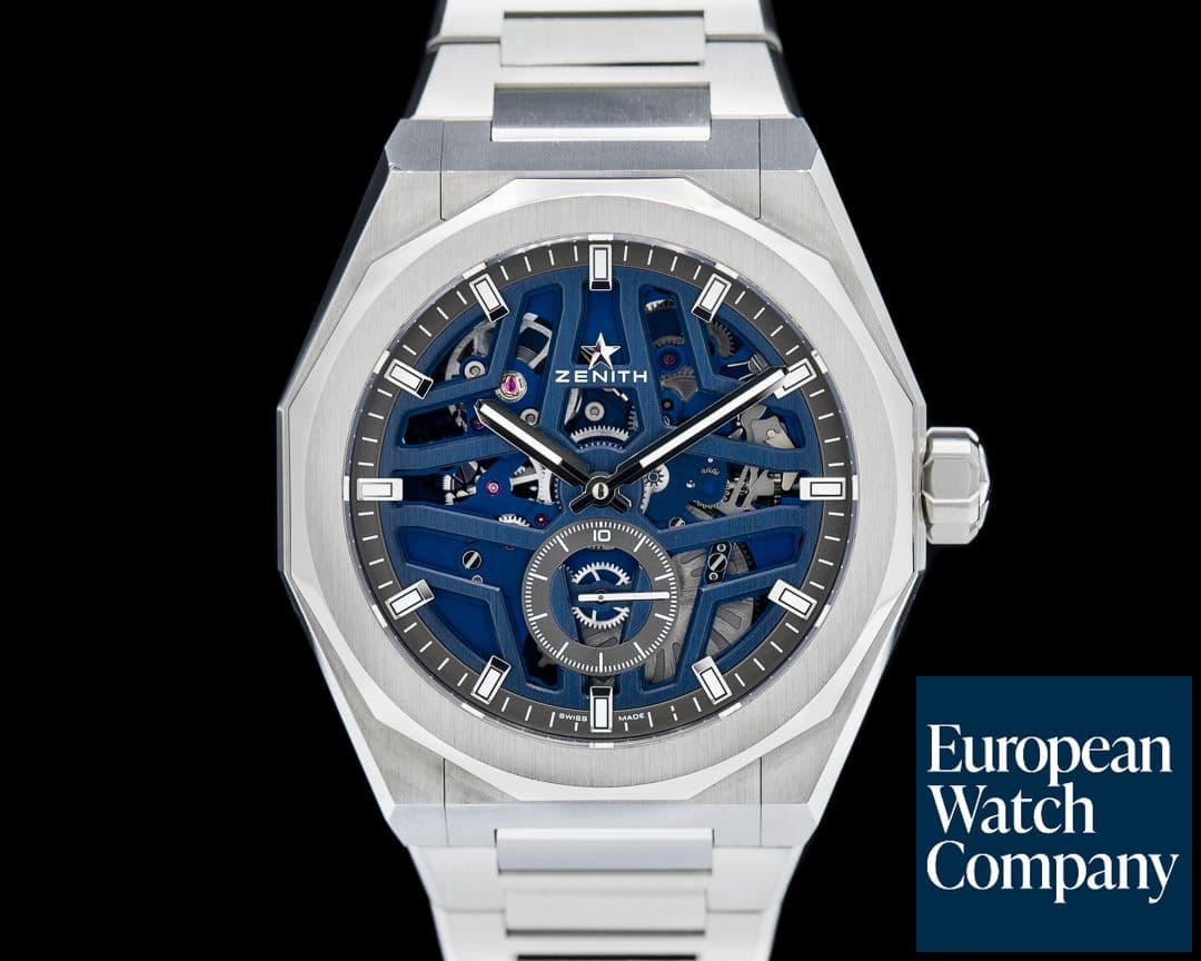 Image of Zenith Defy Skyline Skeleton Blue SS 2023