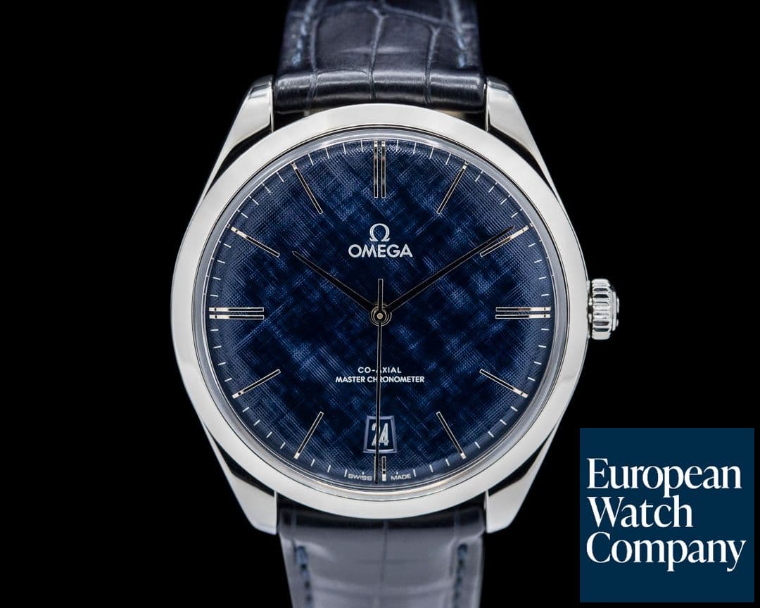 Image of Omega DeVille Tresor Co-Axial Master Chronometer Blue Dial SS