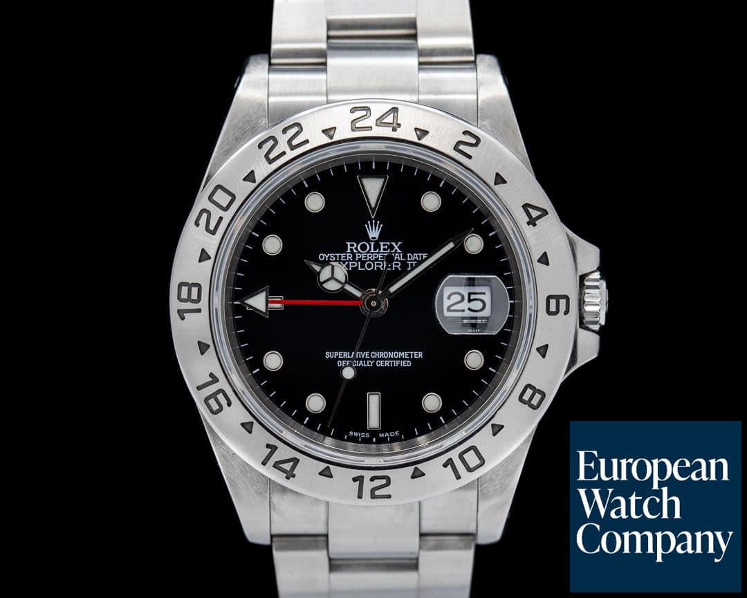 Image of Rolex Explorer II SS Black Dial 16570