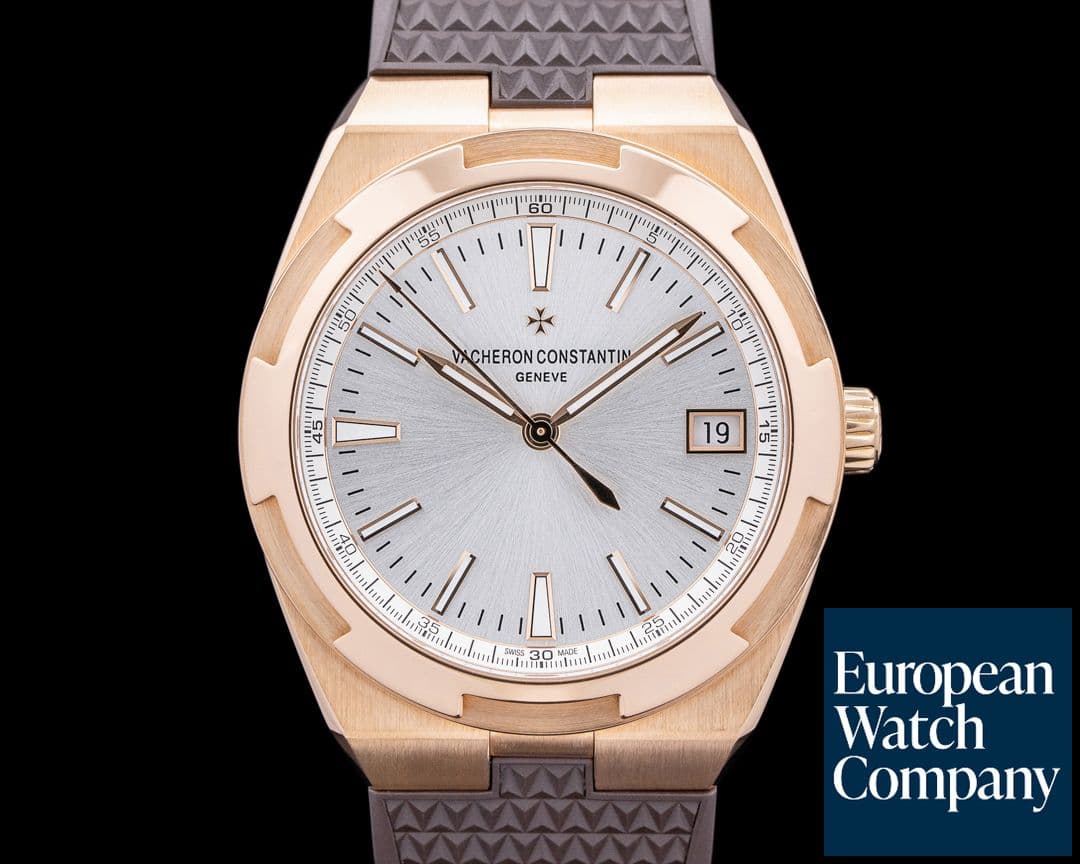 Image of Vacheron Constantin Overseas 4500v Automatic 41mm Silver Dial Rose Gold