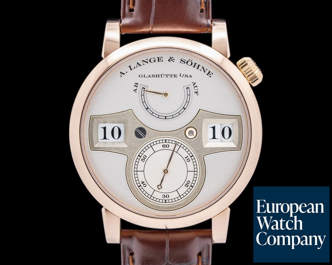 Image of A. Lange and Sohne Zeitwerk 140.032 18K Rose Gold