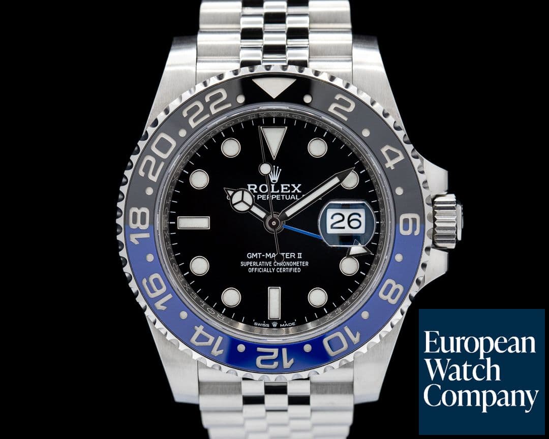 Image of Rolex GMT Master II 126710BLNR Ceramic "Batman" SS / Jubilee