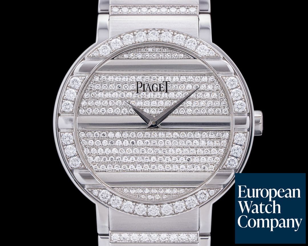 Image of Piaget Polo 18K White Gold Diamond Bracelet Automatic 38MM