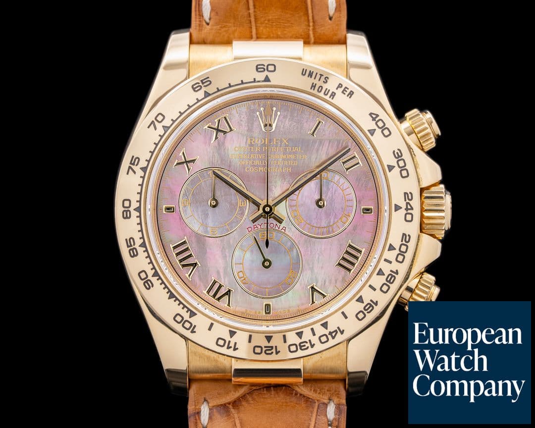 Image of Rolex Daytona 116518 18K Yellow Gold / MOP Dial