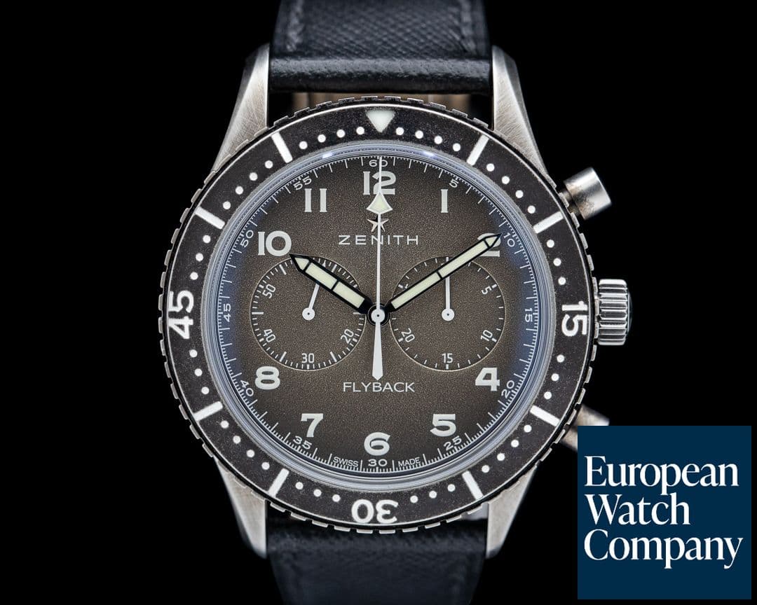 Image of Zenith Pilot Cronometro Tipo CP-2 Flyback